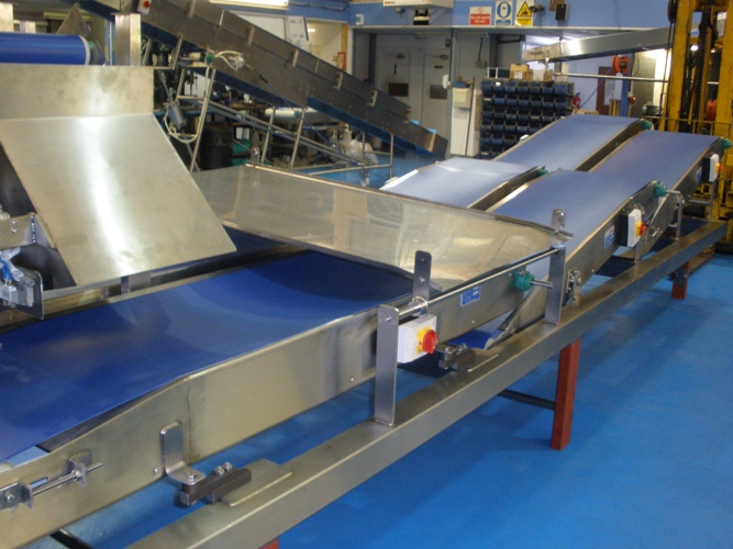 Conveyor Individual Section Built on Site