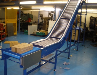 Swan Neck elevator conveyors