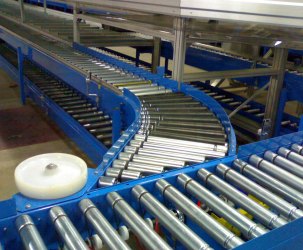 roller pallet conveyors