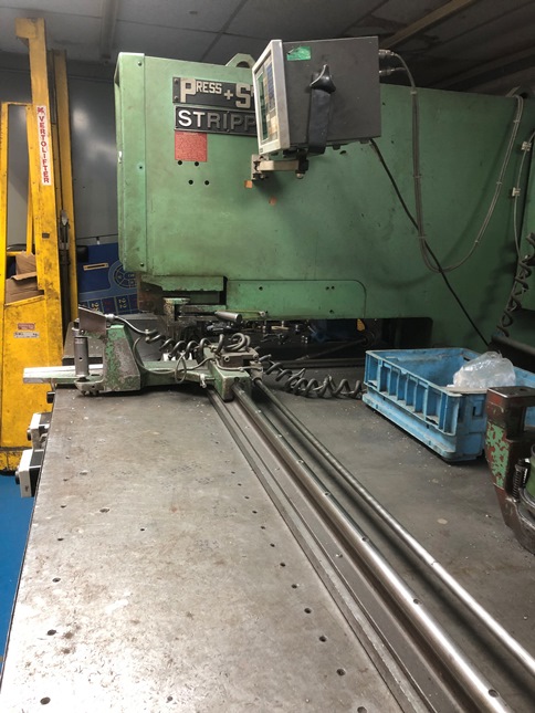 second hand press and shear super strippit for sale